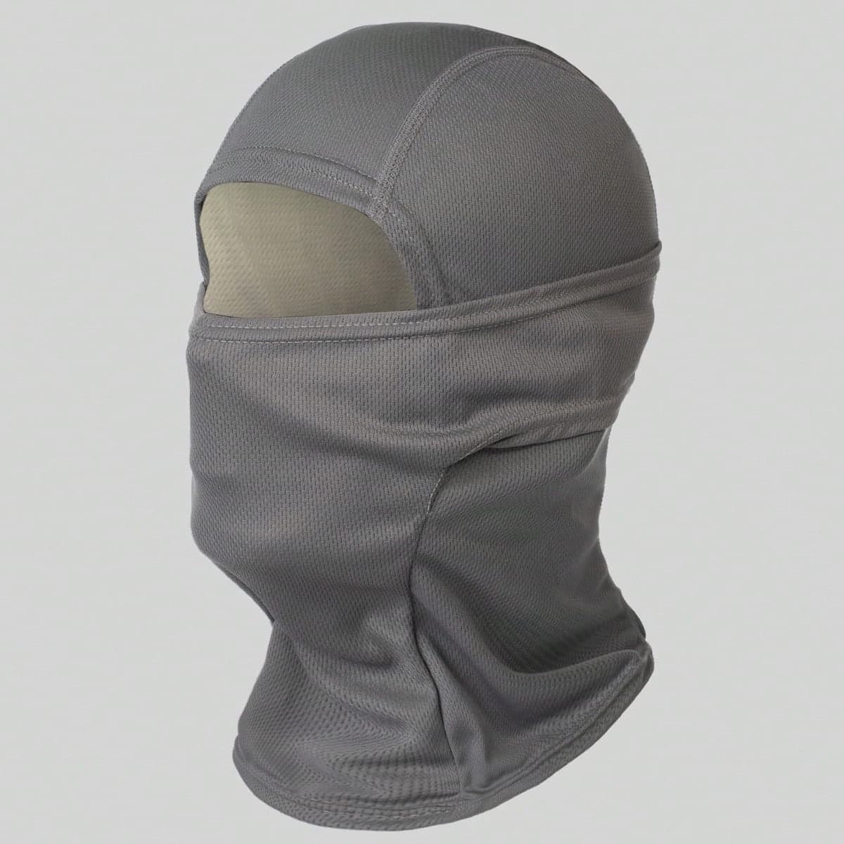 Musion – Cagoule De Moto Grise En Maille Respirante, Masque Facial Complet Airsoft À Séchage Rapide, Masque De Vol De Paintball, Masque De Ski